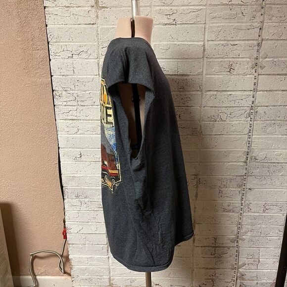 Country to the Bone Sleeveless tshirt  large - Picture 4 of 9